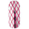 Fishnet Pink Silver